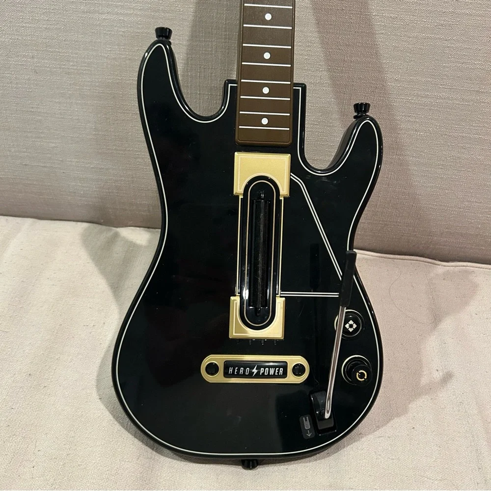Guitar Hero Black Wireless Controller